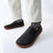 Oiaano Wide Toe Leather Slip On Loafers Men Minimalist Driving Office Shoes 4