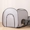 Square Gray Oxford Cloth Pet Tunnel Foldable Play Pen For Cats And Dogs 1