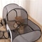 Square Gray Oxford Cloth Pet Tunnel Foldable Play Pen For Cats And Dogs 5
