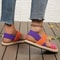 Women Multicolor Elastic Flat Sandals Casual Anti Slip Wear Resistant 4