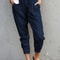 Women High Waist Lace Up Slim Fit Casual Pants 6