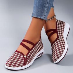women breathable mesh flat sneakers casual summer shoes