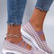 Women Breathable Mesh Flat Sneakers Casual Summer Shoes 5