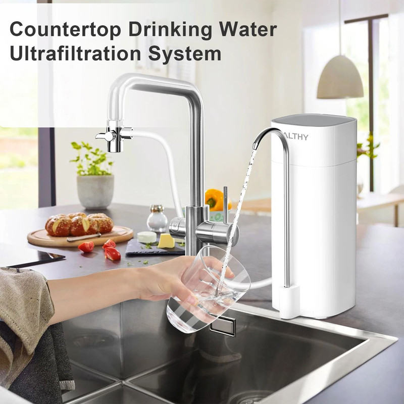 ALTHY Countertop Faucet Water Filter Purifier Ultrafiltration 1