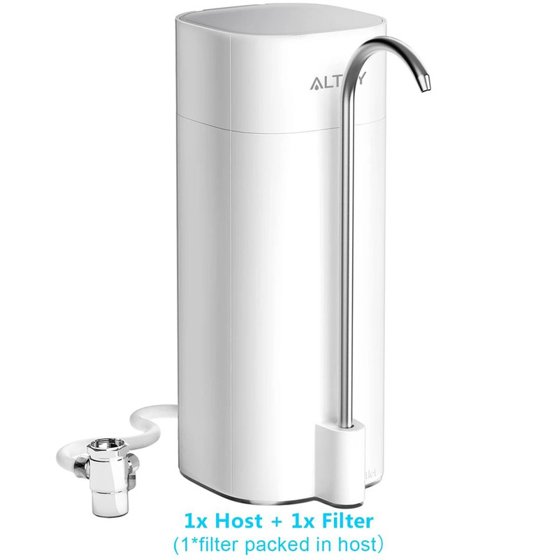 ALTHY Countertop Faucet Water Filter Purifier Ultrafiltration 6