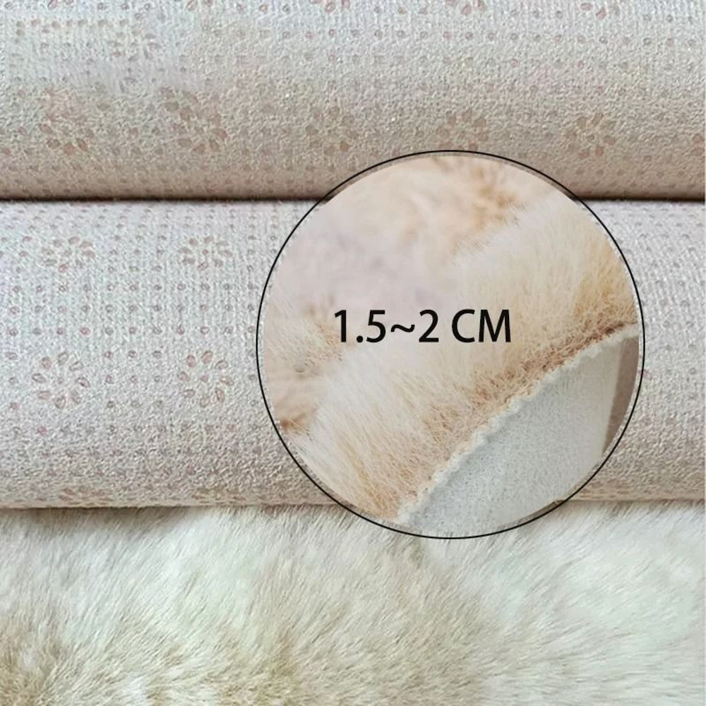 Imitation Rabbit Hair Bubble Carpet Fluffy Soft Floor Rug 1
