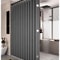 Bathroom Folding Linen Shower Curtain With Magnets Waterproof 0