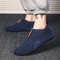 Men Lightweight Cotton Slippers Indoor Slip On Loafers Comfortable 5