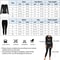Women Thermal Underwear Set Warm Pajamas Top And Leggings 1