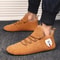 Mens Winter Cotton Warm Lace Up Plush Slippers 2