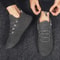 Mens Winter Cotton Warm Lace Up Plush Slippers 3