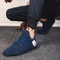 Mens Winter Cotton Warm Lace Up Plush Slippers 4