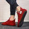 Mens Winter Cotton Warm Lace Up Plush Slippers 5