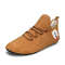 Mens Winter Cotton Warm Lace Up Plush Slippers 8