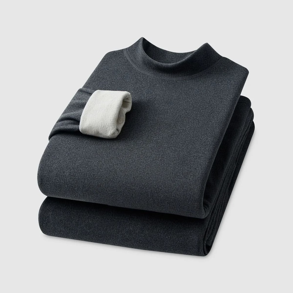 Mens And Womens Thermal Cashmere Silk Underwear Set 10