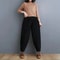 Womens Fleece Lined Corduroy Harem Winter Pants 5