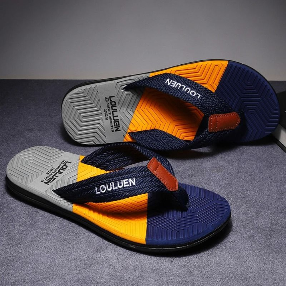 Men Summer Beach Flip Flops Casual Outdoor Slippers 3