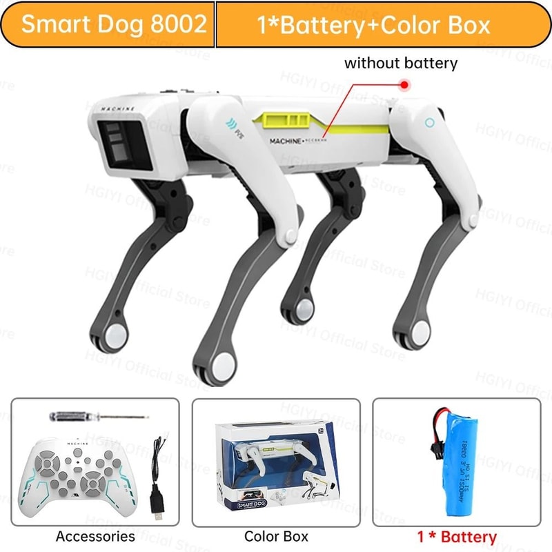 Teeggi Electric RC Intelligent Robot Dog Toy 6