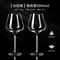 2pcs Luxury Crystal Wine Glass Set Tall Red Wine Glasses For Parties And Champagne 7