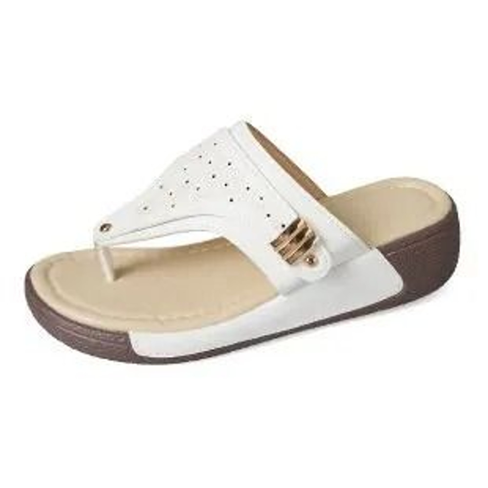 Women Rome Wedge Sandals Platform Beach Shoes Plus Size 43 Summer 2025 Casual Slides 6
