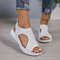 Womens Comfort Platform Wedge Sandals Casual Summer Beach Walking Shoes 0