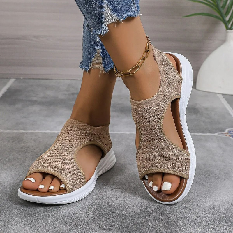 Womens Comfort Platform Wedge Sandals Casual Summer Beach Walking Shoes 1