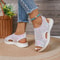 Womens Comfort Platform Wedge Sandals Casual Summer Beach Walking Shoes 5