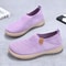 Womens Slip On Lightweight Flat Casual Shoes For Comfortable Walking 1