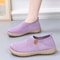 Womens Slip On Lightweight Flat Casual Shoes For Comfortable Walking 4