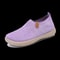 Womens Slip On Lightweight Flat Casual Shoes For Comfortable Walking 8