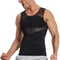 Mens Compression Tank Top Slimming Undershirt Body Shaper 5
