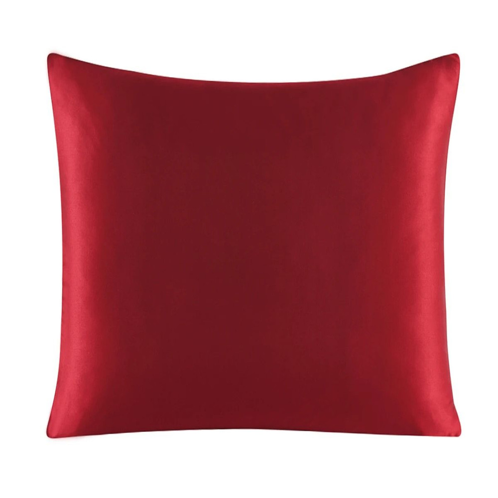 Pure Silk Pillowcase With Zipper Closure Soft Luxury Pillow Cover 15