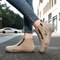 Women Spring Ankle Walking Boots High Top Casual Outdoor Sneakers 4