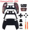 Limited Red PS5 Controller Shell Housing Gamepad Replacement Front Back Case Touchpad Cover 3
