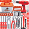 42PCS Tool Box Set Toy Simulation Repair Play House With Electric Drill And Screwdriver 6