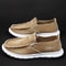 Mens Washed Fabric Casual Canvas Shoes Anti Slip And Wear Resistant Driving Shoes 5