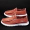 Mens Washed Fabric Casual Canvas Shoes Anti Slip And Wear Resistant Driving Shoes 6