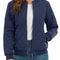 Womens Diamond Quilted Bomber Jacket Full Zip Warm Padded Coat 10