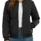 Womens Diamond Quilted Bomber Jacket Full Zip Warm Padded Coat 12