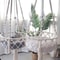 New Pet Hammock Cat Swing Hand Woven Cotton Rope Hanging Basket For Cats 2