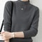 Autumn Winter Womens Turtleneck Pullover Slim Long Sleeve Knitted Sweater 6
