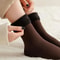 Winter VelvetLined Thick Snow Socks For Men Women Harajuku Kawaii Style 2