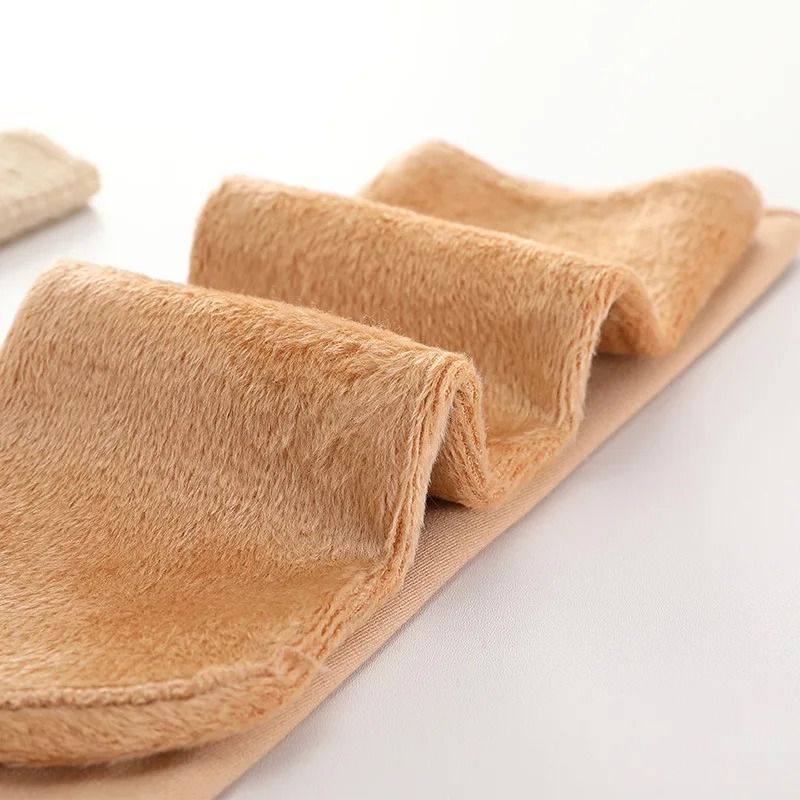 Winter VelvetLined Thick Snow Socks For Men  Women Harajuku Kawaii Style 4