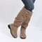 New Solid Color Comfortable Knee High Boots With Square Heels For Women Winter Fashion Large Size R 3
