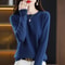 Women O Neck Knit Sweater Autumn Winter Casual Pullover Warm Jumper Korean Fashion Knitwear 10