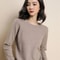 Women O Neck Knit Sweater Autumn Winter Casual Pullover Warm Jumper Korean Fashion Knitwear 11