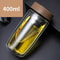 Double Deck Glass Cup Portable Tea Milk Coffee Glass Cup With Lid Thermal Insulation Anti Scald Dri 9
