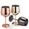 Stainless Steel Goblet Wine Glass 180 Ml Portable Cocktail Chalice 2