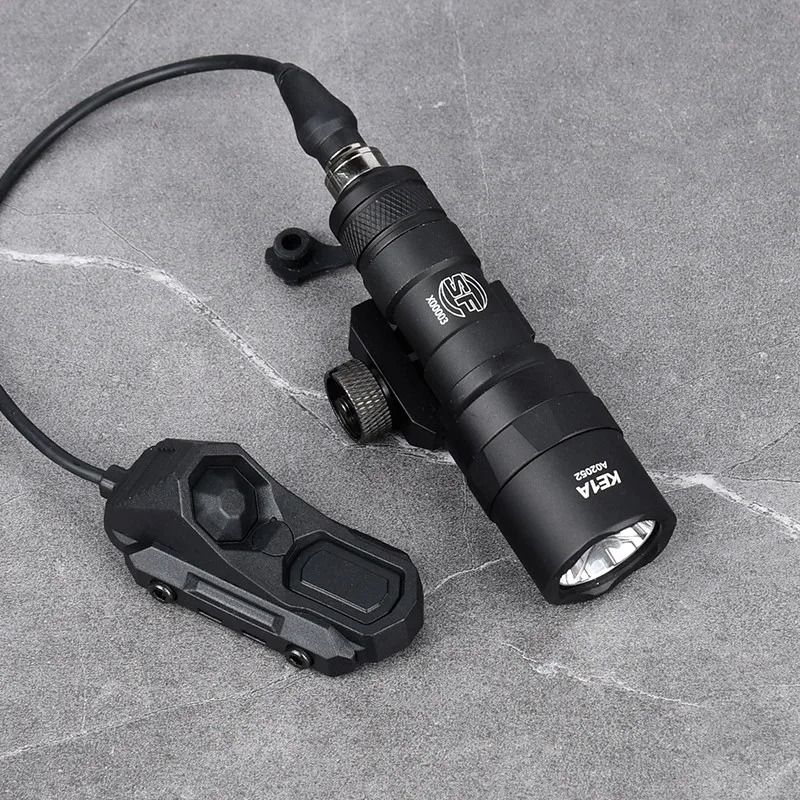 Tactical Surefir M300 M600 Flashlight With Axon Dual Function Remote Switch Rail Mounted Hunting Li 2