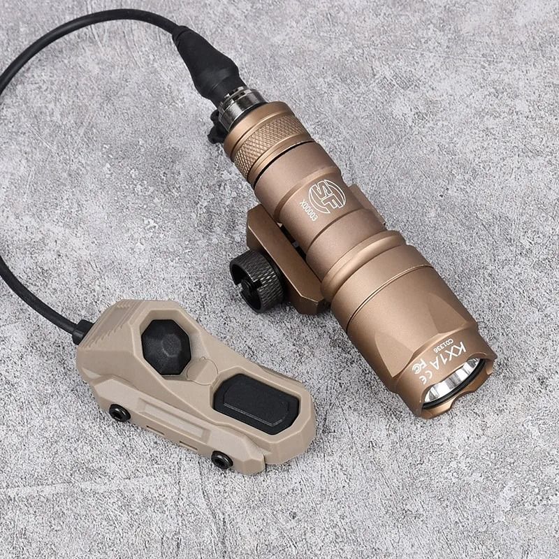 Tactical Surefir M300 M600 Flashlight With Axon Dual Function Remote Switch Rail Mounted Hunting Li 3